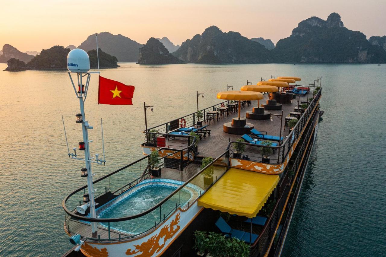 Hotel Nostalgia Halong Cruise Hạ Long Exterior foto