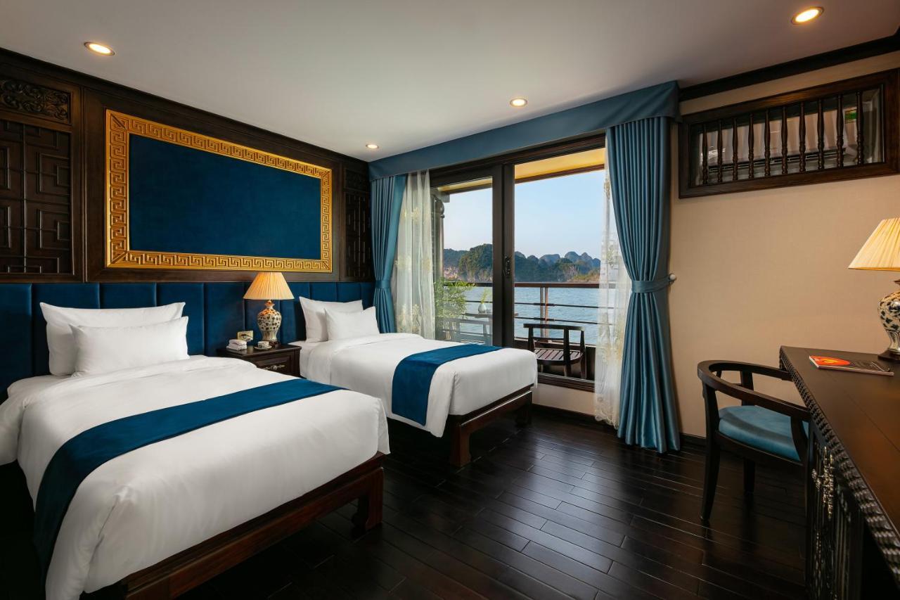 Hotel Nostalgia Halong Cruise Hạ Long Exterior foto
