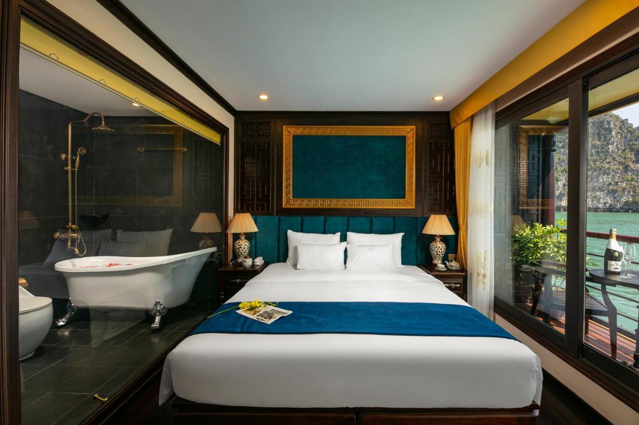 Hotel Nostalgia Halong Cruise Hạ Long Exterior foto